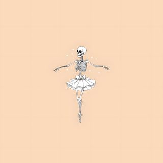 a skeleton sitting on top of a ballerina Halloween Dance Cute Skeleton Halloween Background, Ghost, Disney Skeleton Dance, wheat
