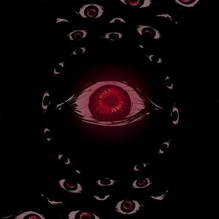 an abstract photo with red and black circles in the center, on a black background Halloween Eyeballs Red-01 Creepy Eyeball, Scary Eyes Background, Eyeball Background, Eyeballs, Eyeball, black