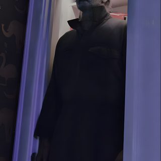 a creepy looking man standing in front of a mirror Halloween 2018 Michael Halloween, Michael Myers 4k, Michael Myers Iphone, dark slate gray
