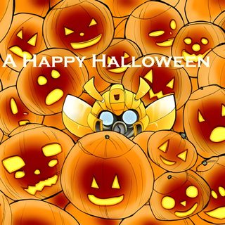 a bunch of pumpkins with faces on them and the words happy halloween written in white Transformers Halloween Diy Halloween Crafts, Halloween Decoration Ideas, Halloween Pumpkin Art, dark orange