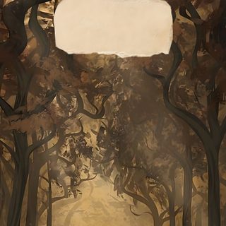 a horse running through a forest with trees and a sign hanging from it's side Halloween Headless Horseman Halloween Lock Screen, Iphone Cat, Witchy, Gothic, dark olive green