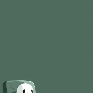 a chair with a stuffed animal on it in front of a wall that has a green background Minimalist Halloween Phone Aesthetic Cute, Cute Phone Lock Screen, Halloween Aesthetic Iphone, dim gray