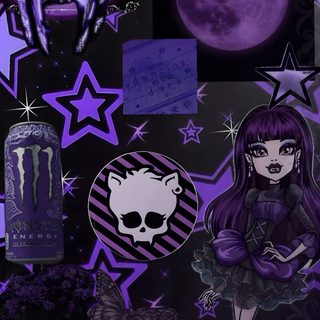 Purple Character Wallpaper, Monster High Elissabat Wallpaper, Elissabat Monster High Wallpaper, Elissabat Wallpaper, Purple Monster High Background, Monster High Background Aesthetic, Background Monster High, Purple Aesthetic Grunge, Emo Purple Wallpaper Purple Girly Cute Halloween Purple Purple Character, Monster High Elissabat, Elissabat Monster High, black