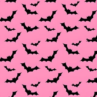 a pink and black background with bats in the shape of heart shaped shapes on it Pink Pastel Halloween Bats Phone Art, Diy Wrapping Paper, Phone Backgrounds,