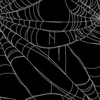 an abstract black and white spider web pattern Halloween Web Black Halloween Desktop, Laptop, Laptop Backgrounds, Goth, Desktop Art,