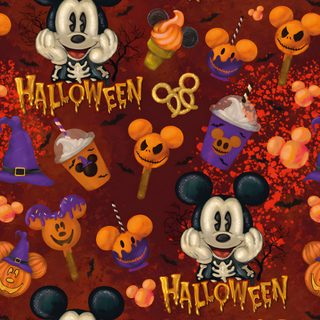 mickey mouse halloween wallpaper with pumpkins and jack - o'- lanternes Disneyland Halloween Mickey Pumpkin Background, Disney Halloween Background, Mickey Mouse Halloween Phone, maroon