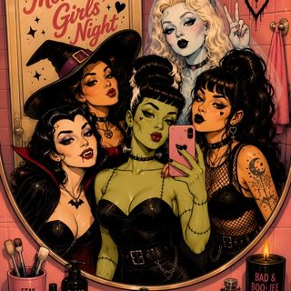 Halloween Pin Up sienna