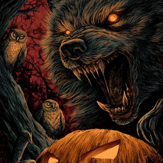 an image of a scary wolf with pumpkins Halloween Werewolf Halloween Iphone Scary, Hd Halloween Iphone, Halloween Horror Iphone, black
