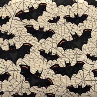 Halloween Bat Laptop rosy brown