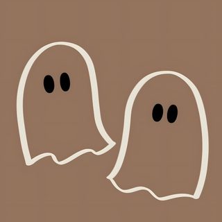 Cute Halloween Boo Bestie gray