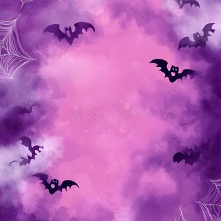 halloween background with bats and cobwes on the web illustration royalty free stock images Pink And Purple Halloween Spooky Background, Halloween Hocus Pocus, Halloween Flyer, medium orchid