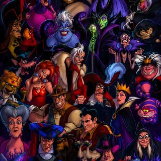 an image of many different cartoon characters in the same group, all with their names on them Halloween Villains Arte Sailor Moon, Disney Villains, Evil Disney, Disney Queens, Disney Villains Art, black