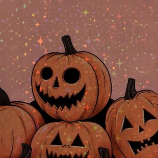 a pile of pumpkins sitting on top of each other Halloween Glitter Iphone Spooky Fall Iphone, Screen Fall, Iphone Halloween Aesthetic, Soft Halloween, sienna