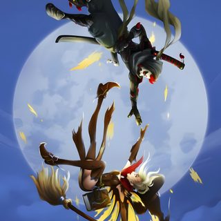 Genji X Mercy Halloween, Overwatch Halloween Art, Overwatch Witch Skins, Overwatch Wallpaper Genji And Mercy, Overwatch Witch, Overwatch Moon, Gency Overwatch Wallpaper, Ashe Overwatch Wallpaper Phone, Overwatch Black Forest Wallpaper Overwatch Halloween Genji X Mercy Halloween, Overwatch Halloween Art, Overwatch Witch Skins, dark slate blue