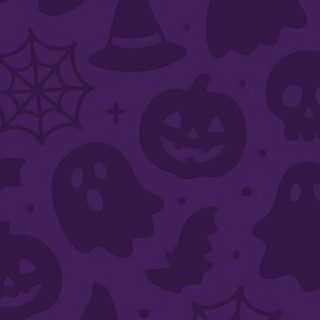 purple halloween wallpaper with skulls and pumpkins Purple Halloween Boo Purple Halloween Aesthetic, Instagram, Ilustración Retro, Purple Halloween, midnight blue