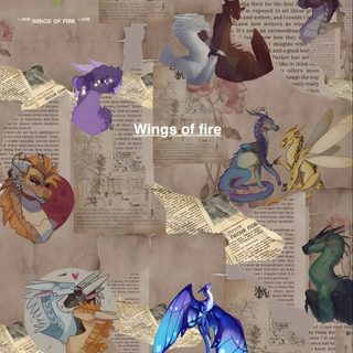 a collage of images with different types of birds and flowers on them, including the words wings of fire Wings Of Fire Halloween Wings Of Fire Fanart, Fanart Wings Of Fire, Cute Wings Of Fire Backgrounds, gray