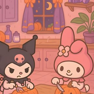 Hello Kitty Halloween, Ideen Fürs Zeichnen, Hello Kitty Characters, Sanrio Wallpaper, Hello Kitty Backgrounds, Hello Kitty Halloween Wallpaper, Images Hello Kitty, Halloween Wallpaper Cute, Halloween Wallpaper My Melody Halloween Hello Kitty Halloween, Ideen Fürs Zeichnen, Hello Kitty Characters, Sanrio, light coral