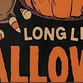 an orange and black sign that says long live halloween Long Live Halloween Vintage Halloween Aesthetic Laptop, Halloween Medium Widget, Halloween Widgets Long, saddle brown