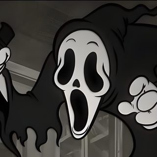 Cr7 Vs Messi, Horror Cartoon, Horror Artwork, Manifesti Grafici, Ghost Faces, Dark Art Illustrations, Cartoon Profile Pics, Tattoo Design Drawings, Arte De Rua Halloween Laptop Scream Cr7 Vs Messi, Horror Cartoon, Horror Artwork, Manifesti Grafici, Ghost Faces, black