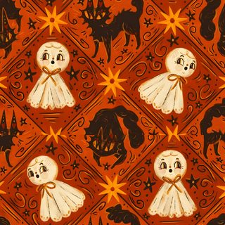 Vintage Spooky Aesthetic Wallpaper, Autumn Spooky Aesthetic, Halloween Textures, Spring Halloween Wallpaper, Fall Wallpaper Vintage, Whimsy Halloween Wallpaper, Retro Fall Wallpaper, Fall Screensaver, Vintage Holiday Wallpaper 70s Halloween Vintage Spooky Aesthetic, Autumn Spooky Aesthetic, Halloween Textures, firebrick