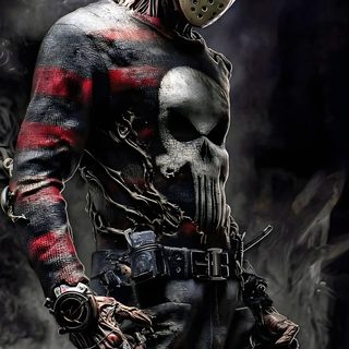 a man in a costume with a skull on his chest holding a knife and wearing a hat Halloween Killer Hd Freddy Krueger Dark, Scary Freddy Krueger, Freddy Krueger Live, Cool Freddy Krueger, black