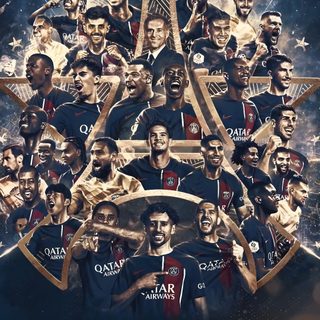 the poster for the soccer team has many different faces and numbers on it's chest Football Halloween Psg Psg Fans, Psg Team For Phone, Psg Logo, Psg, Psg 4k, Psg Team, dark slate gray