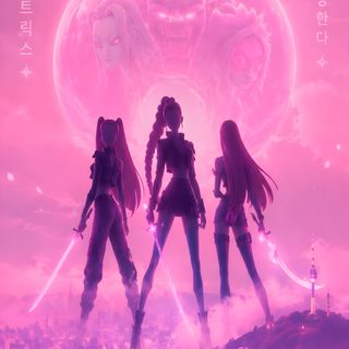 A wallpaper that is just fabulous Kpop Demon Hunters Wallpaper, Kpop Demon Hunters, Demon Hunter Halloween Kpop Demon Hunters Kpop Demon Hunters, Demon Hunter, hot pink