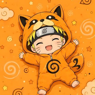 a drawing of a cartoon character in an orange cat costume with stars and swirls on the background Halloween Naruto Naruto Cute, Naruto Uzumaki Fanart, Naruto Phone, Arte Naruto, Digimon, Chibi, goldenrod