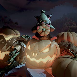 several carved pumpkins sitting on top of a table Overwatch Halloween Overwatch Pumpkin, Meme Pumpkin, Pumpkin Head Meme, Great Pumpkin Meme, black