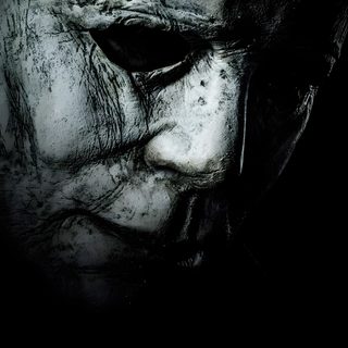 an evil looking man in the dark Halloween 2018 Michael Myers Michael Myers’s, Halloween Iphone Michael Myers, Android Michael Myers, black