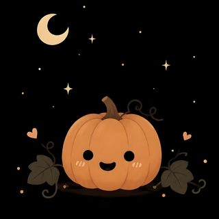 Cute Halloween Desktop black