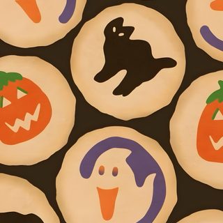Halloween Cookie Background, Halloween Cookies Drawing, Halloween Aesthetic Phone Wallpaper, Halloween Cute Pics, Halloween Wallpaper Iphone Aesthetic, Halloween Phone Lockscreen, Iphone Wallpaper Minimalist Aesthetic, Simple Halloween Backgrounds, Halloween Aesthetic Wallpaper Iphone Baggu Halloween Halloween Cookie Background, Halloween Cookies Drawing, Halloween Aesthetic Phone, burlywood