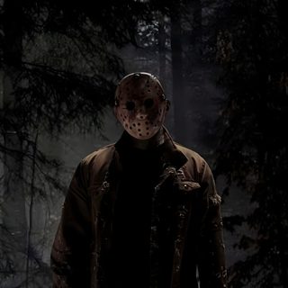 a person wearing a mask standing in the woods Halloween Jason Voorhees Ghost Jason, Jason Vorhees Pfp, Jason Icon, Creepy Jason, Jason Voorhees Icon, black
