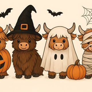 Cow Pumpkin, Cute Pumpkin Cow, Fluffy Cows, Halloween Cow Wallpaper, Fall Cow Drawing, Cartoon Drawings Of Animals, Halloween Wallpaper Cute, Personajes De Graffiti, Happy Halloween Highland Cow, Halloween Cow Cartoon Cow Halloween Cow Pumpkin, Cute Pumpkin Cow, Fluffy Cows, Halloween Cow, Fall Cow Drawing, wheat