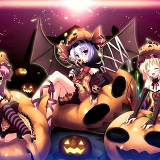 Anime Halloween Wallpaper Pc, Anime Halloween Gif Banner, Touhou Zombie, Anime Happy Halloween, Halloween Anime Banner, Touhou Memories Of Phantasm, Honkai Impact 3rd Halloween, Touhou Halloween, Touhou Witch Touhou Halloween Anime Halloween Pc, Anime Halloween Gif Banner, Touhou Zombie, dim gray