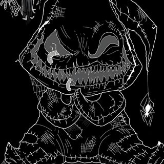 a black and white poster with an image of a creepy creature on it's face Halloween Bogey Really Bad Tattoos, Tattoo Nightmares, Sports Car, Tattoo Fails, Full Hd, Tablet, black