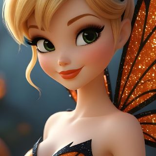 a close up of a cartoon character wearing a butterfly dress and holding a bat wings Tinkerbell Halloween Tinkerbell Pictures, Tinker Bell Pictures, Fairy, Fairy Iphone, dark olive green