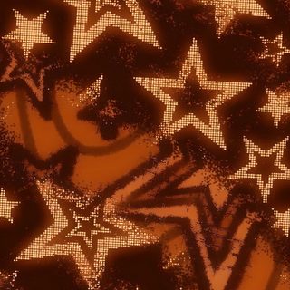 an orange background with black and white stars Halloween Stars Gradient Custom Halloween Phone Bg, Grunge Orange Background, Dark Orange Colors, maroon