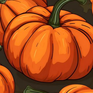 a bunch of orange pumpkins sitting next to each other Calabazas Halloween Haloween Art, Helloween Art, Shaded Pumpkin Patterns, Pumpkin With A Background, firebrick
