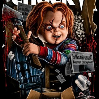 the poster for curse of chucky Halloween Chucky Horror Movie Posters, Childs Play Chucky, Samhain, Movie Art, Horror Movies, black