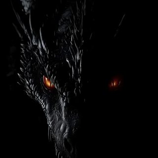 a black dragon with glowing eyes in the dark Halloween Dragon Cool Dragon Pictures, Celtic Dragon Drawing, Digital Graphics Art, Dragon Iphone, black