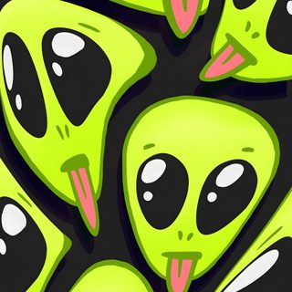an image of green alien heads with pink lips on black background for iphone 5 wallpaper Alien Halloween Cartoon Alien Background, Green Alien Iphone, Green Alien Design, olive drab
