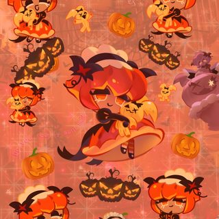 an image of halloween stickers on a piece of paper Crk Halloween Crk Halloween, Halloween Cookie, Pumpkin Pie Cookie, Pumpkin Pie Cookie Sprites, indian red