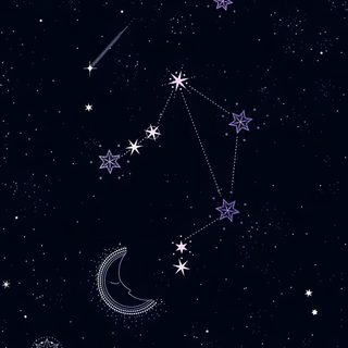 the night sky with stars and crescents Hand Drawn Halloween Constellation Navy Zodiac Constellation Iphone, Zodiac Constellations Hd, Constellation Iphone, black