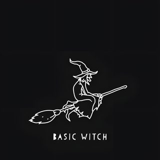 a black and white image of a witch on a broom with the words basic witch Basic Witch Halloween Witch Themed, Halloween Wall Paper Design, Witch Background, black