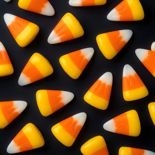 candy corn on a black surface with white and orange stripes in the middle, as if for halloween Halloween Candy Corn Halloween, Iphone Background, Candy Corn, Iphone, Seamless Patterns, Decor, black