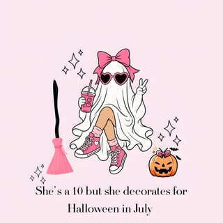 Halloween Girl Aesthetic lavender blush