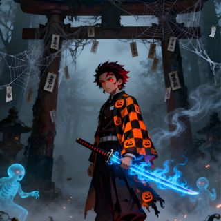 Halloween, Demon Slayer Wallpaper 8k Tanjiro, Cool Demon Slayer Wallpaper 8k, Demon Slayer 8k Wallpaper, Tanjiro 8k Wallpaper Halloween Demon Slayer Halloween, Demon Slayer 8k Tanjiro, Cool Demon Slayer 8k, dark slate gray