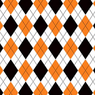 an orange and black checkered pattern is shown Halloween Argyle Autumn Themed Party Decorations, Diy Halloween Decor Ideas, Fall Argyle, light salmon