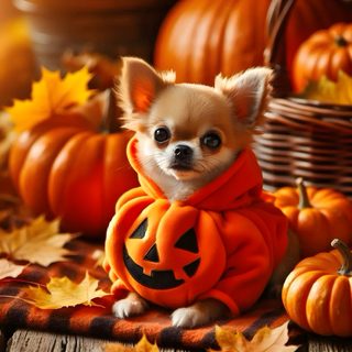 Cute puppy alert!!!! Puppy In Pumpkin, Chihuahua Halloween Gif, Halloween Chihuahua Wallpaper, Fall Chihuahua Wallpaper, Puppy In Pumpkin Costume, Chihuahua Pumpkin, Chihuahua Fall Photos, Chihuahua In Basket With Pumpkins, Chihuahua In Pumpkin Costume Halloween Chihuahua Puppy In Pumpkin, Chihuahua Halloween Gif, Halloween Chihuahua, saddle brown